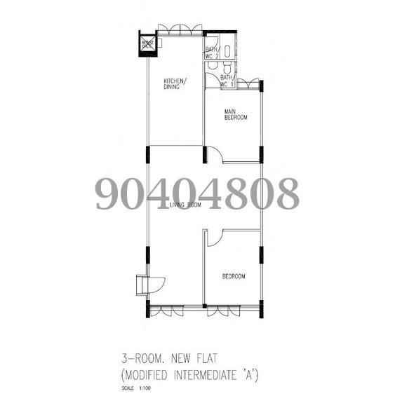 Blk 462 Ang Mo Kio Avenue 10 (Ang Mo Kio), HDB 3 Rooms #157758602
